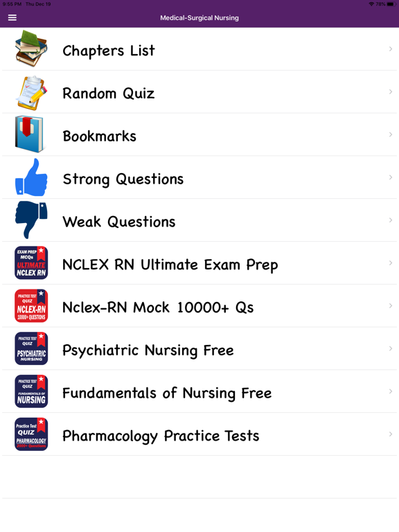 Screenshot #4 pour Medical Surgical Nursing Prep