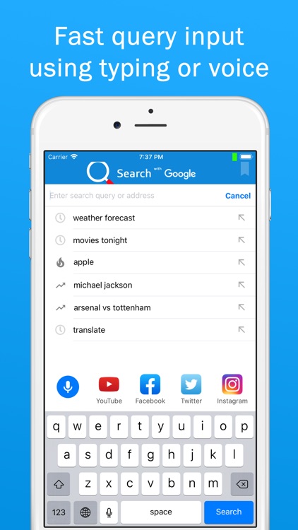 Smart Search & Web Browser