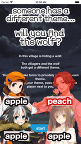 WordWolf - Werewolf game screenshot