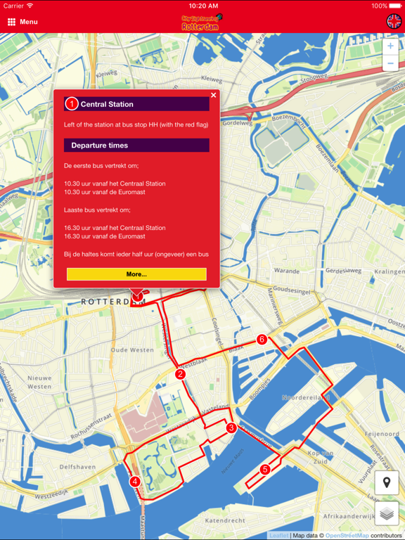 Screenshot #5 pour City SightSeeing Rotterdam