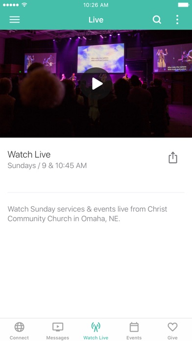 How to cancel & delete Christ Community Church Omaha from iphone & ipad 3