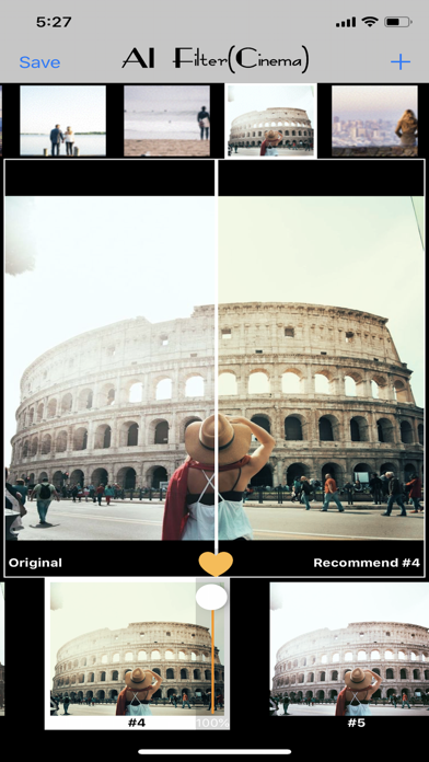 Cinema Filter- movie feeling Screenshot 3