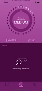 MOON Fertility screenshot #1 for iPhone