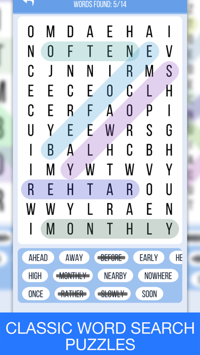 Screenshot #1 pour Word Search Puzzles Collection