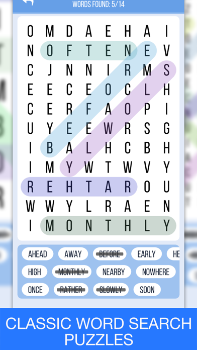 Word Search Puzzles Collectionのおすすめ画像1