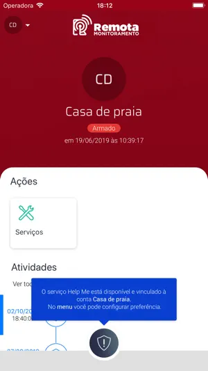 REMOTA Monitoramento screenshot 1