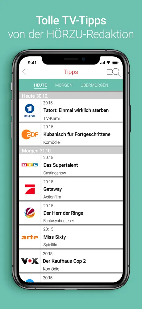 HÖRZU TV Programm
