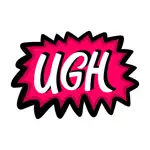 UGH Lettering Stickers App Positive Reviews