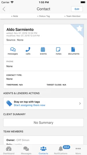 Crest Mortgage CRM screenshot 3