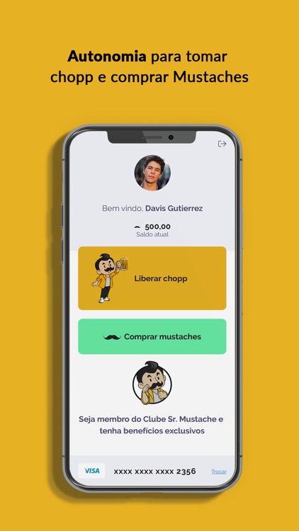 Sr. Mustache Growler Station