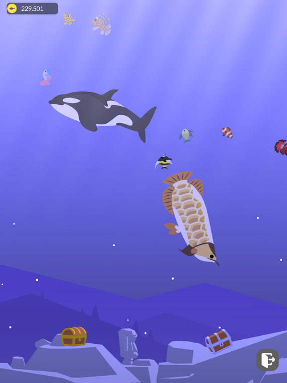 2048 Fishing iPad screenshot