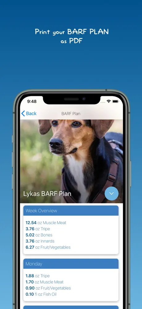 The BARF App