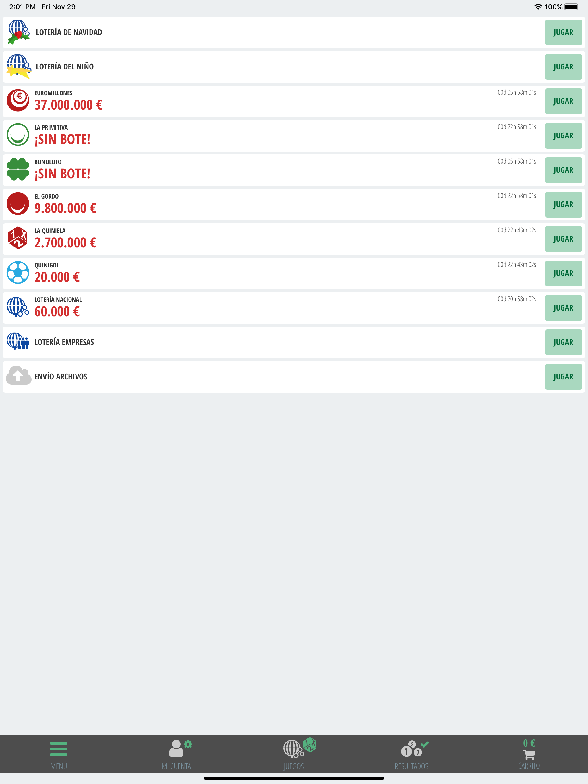 Lotería Cano screenshot 6