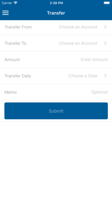 Southern States Bank Screenshot