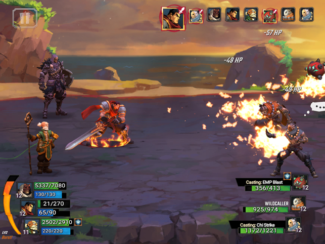 ‎Battle Chasers: Nightwar Captura de pantalla