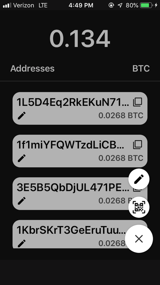 #2. Bitcoin Address Tracker (iOS) 由: All the Apps LLC