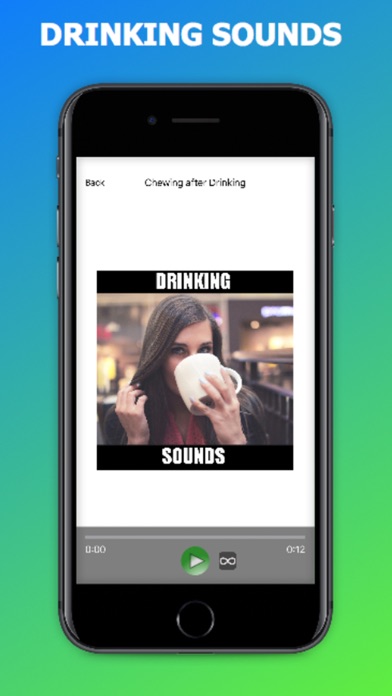 Screenshot #1 pour Drinking Sounds and Effects