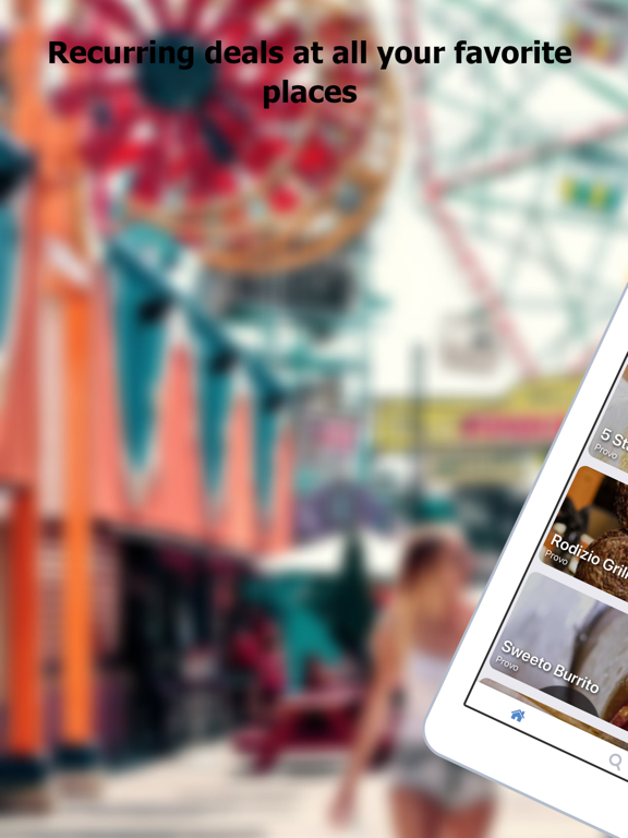 PerkNow iPad screenshot 1 - Business app