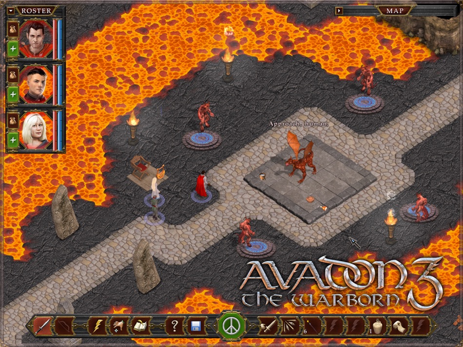 #1. Avadon 3: The Warborn HD (iOS) Podle: Spiderweb Software