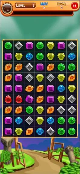 Game screenshot Frozen Crystal Crush Match 3 mod apk