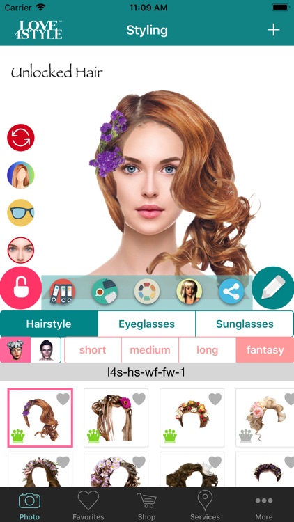 Love4style hairstyle & eyewear screenshot-4