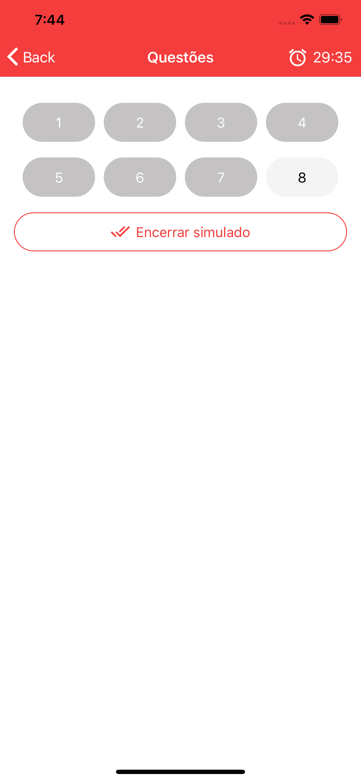 Exame de Ordem 2019 screenshot 4