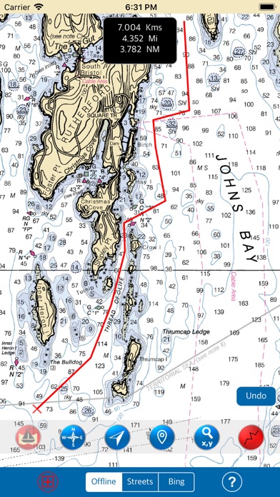 Screenshot #3 pour Maine – Nautical Charts Sea