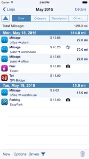 miletracker iphone screenshot 1