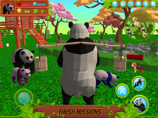 Panda Simulator: Animal Game screenshot 2