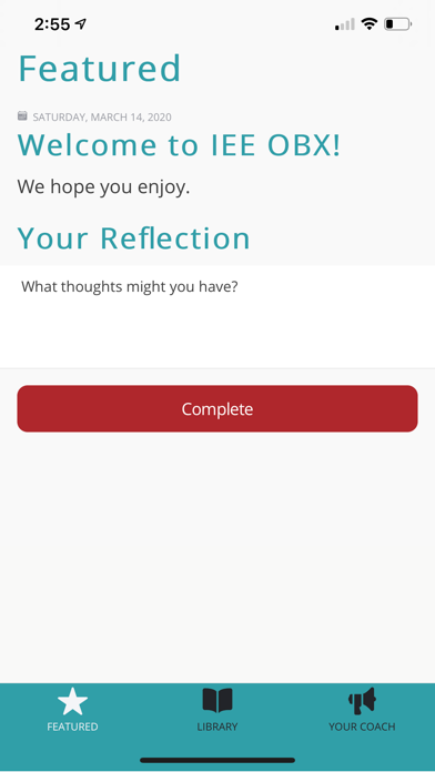 Screenshot #1 pour IEE Out of the Box