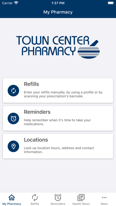 Screenshot #1 pour Town Center Pharmacy