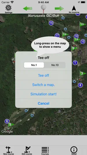 Golf Shot Navi Lite screenshot 3