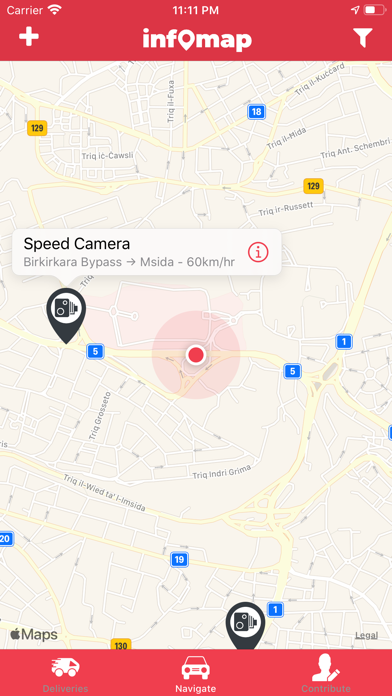 Screenshot #1 pour InfoMap