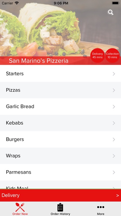 San Marino’s Pizzeria