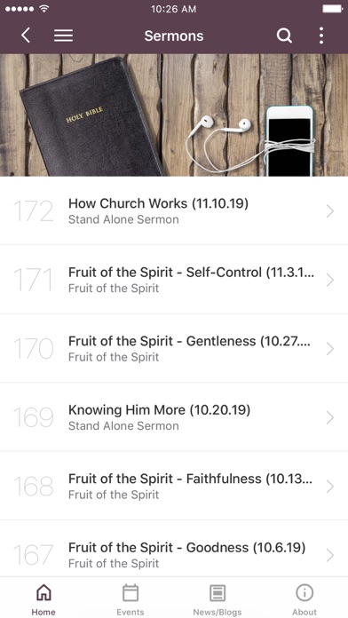 Westview Baptist Church App Screenshot