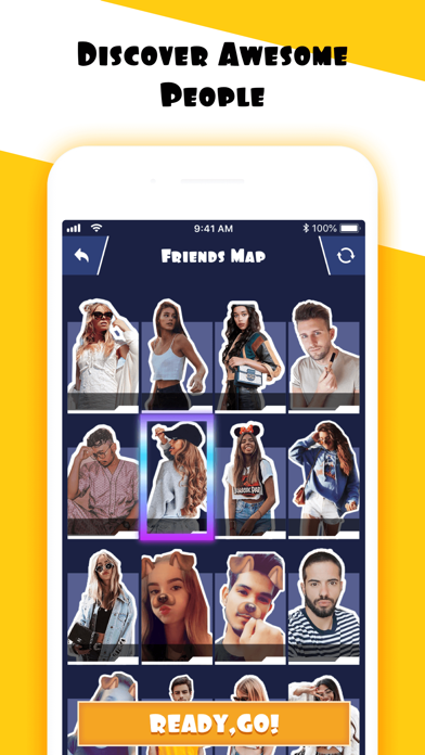 Screenshot #1 pour Hi'Friends - Real Connections