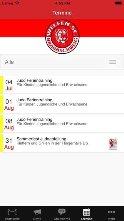 Welfen SC Braunschweig e.V. screenshot-3