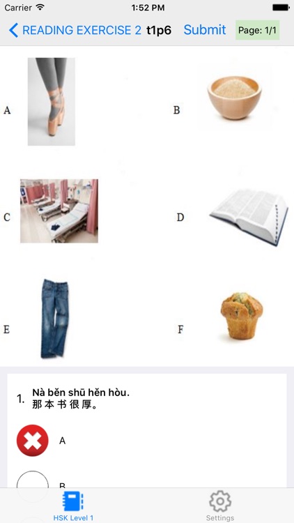 HSK 1 Practice Tests / Answers screenshot-4