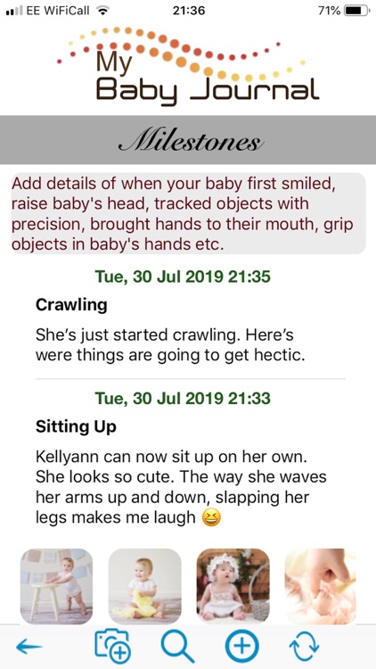 My Baby's Journal screenshot-9