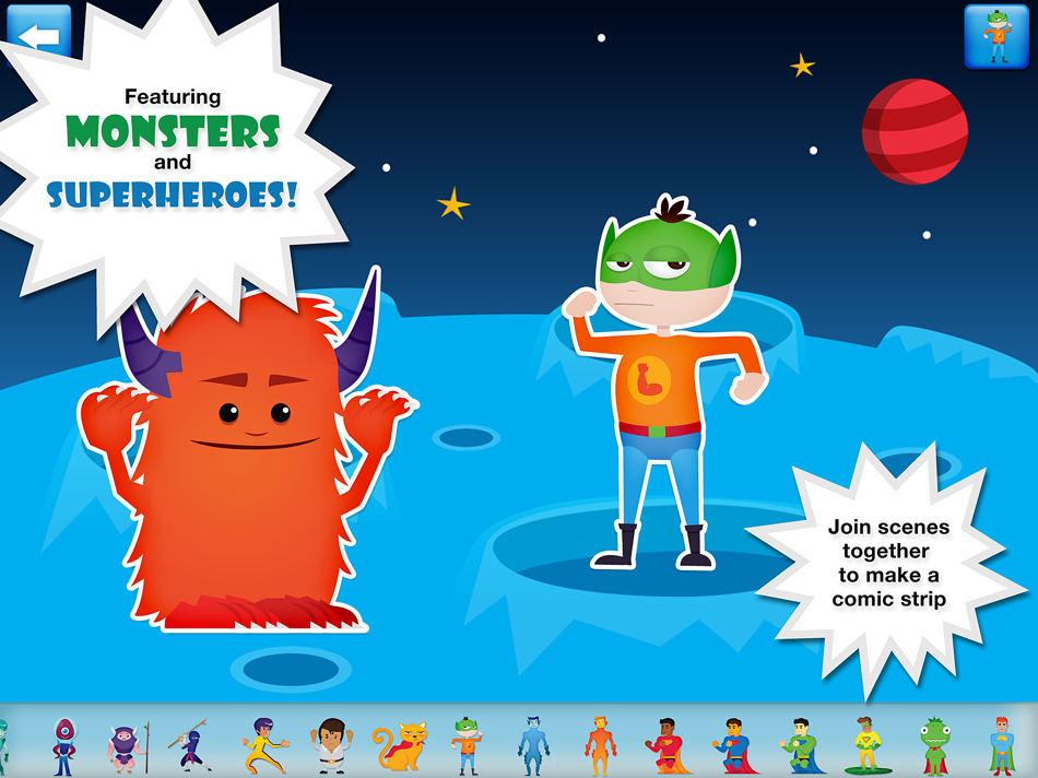#4. Superhero Comic Book Maker HD (iOS) Podle: Duck Duck Moose LLC
