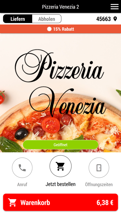 Screenshot #1 pour Pizzeria Venezia 2