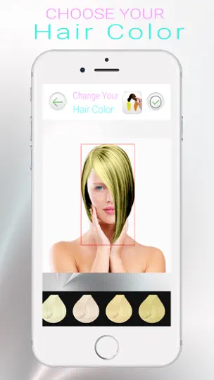 Screenshot von Ändern Sie Die Haarfarbe auf dem iPhone 3
