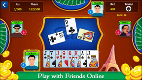 Belote: Trick-taking Card Game screenshot