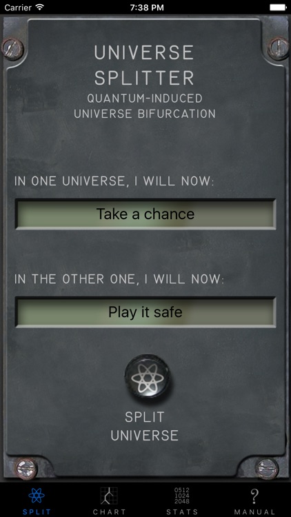 Universe Splitter