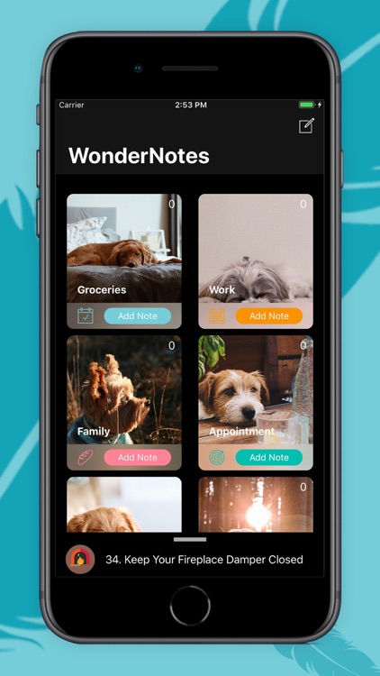 WonderNotes, Note Taking