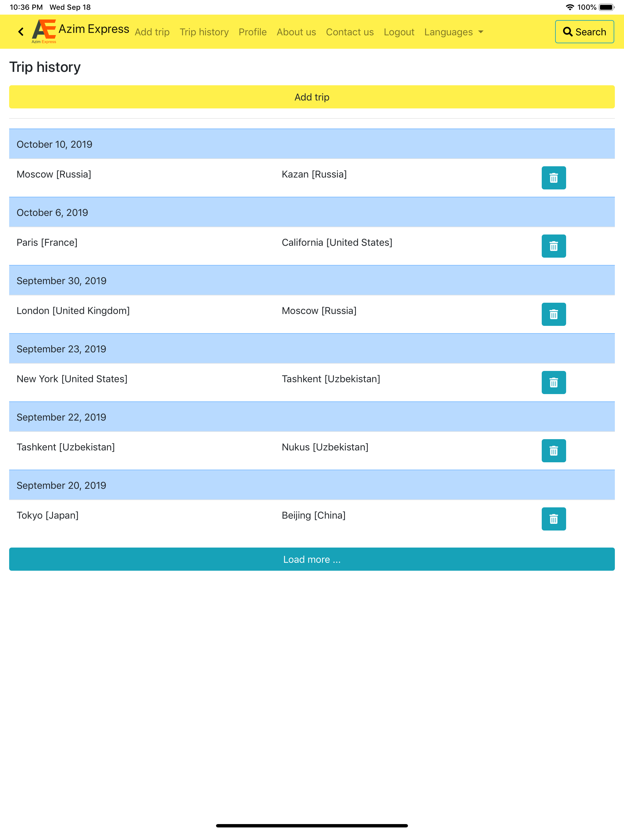 Azim Express screenshot 14