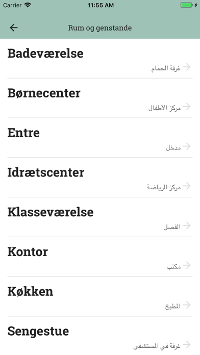 Rengøringsordbog Screenshot