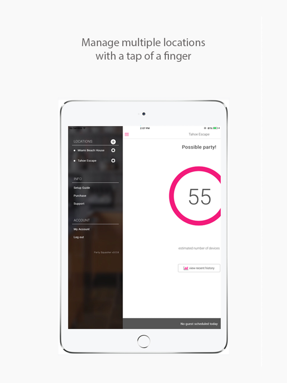 Party Squasher iPad screenshot 3 - Lifestyle app