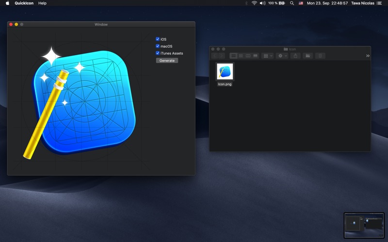 Screenshot #3 pour Quick Icon