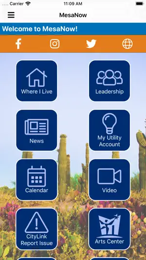 MesaNow screenshot 1